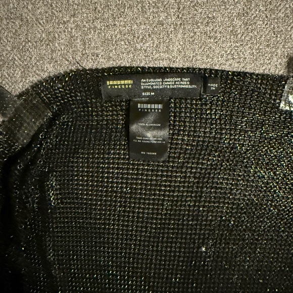 FINESSE Sequins black mini Dress - Picture 10 of 11